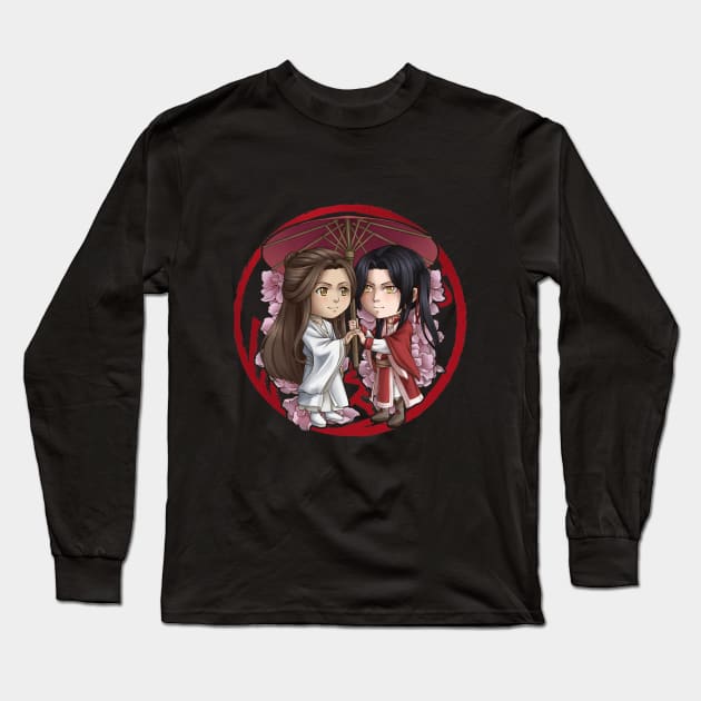 Xie Lian and San Lang Long Sleeve T-Shirt by Sarya